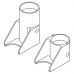 Запрессовочные тиски G2, E/G1, H/G1, H/G1 (F), для трубы 90