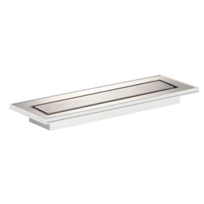 HL 052.1 - 300 x 100 Решетка с подрамником из нержавеющей стали - матовая