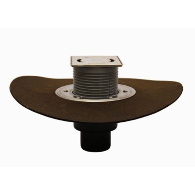 Трап HL 310NH-3000 с решеткой из нерж стали Klik-Klak и незамерзающим затвором
